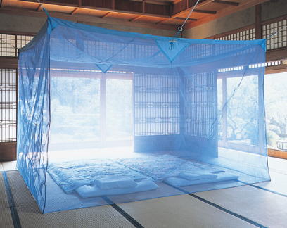 麻の蚊帳【平織・昭和の蚊帳】 | 快適な眠り・安眠を提案する菊屋 